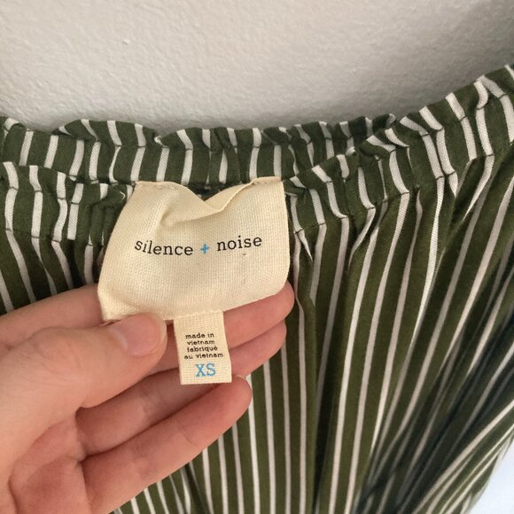 One piece Romper - green stripe - Silence + Noise size XS - Picture 10 of 15